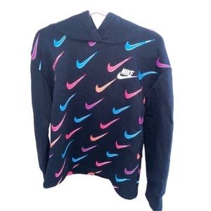 Nike girl pullover hoddie size 6x (116-122cm)